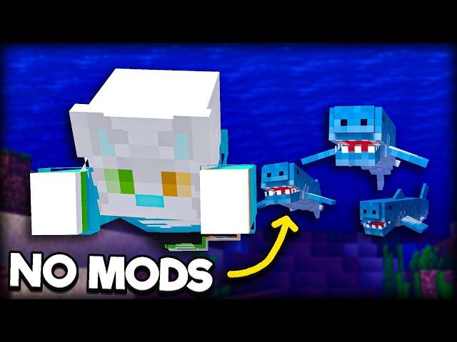 How I Spawned SHARKS In Minecraft