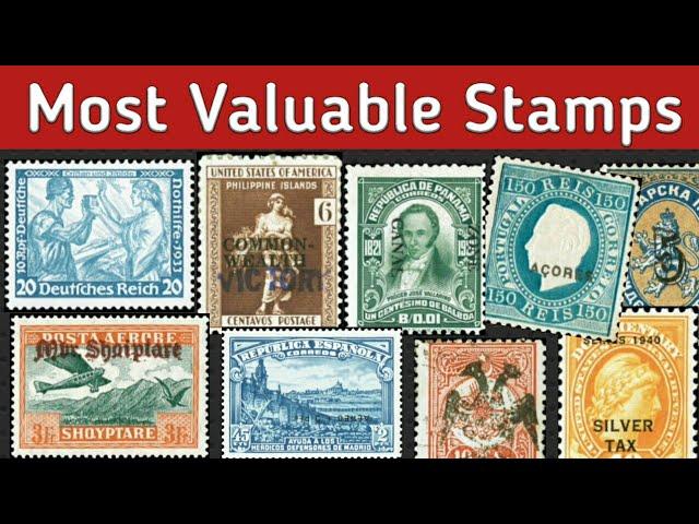 Most Valuable Stamps In The World - Philippines To Argentina | Collectable Rare Stamps