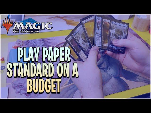 3 SUPER CHEAP DECKS | PLAY STANDARD ON A BUDGET IN PAPER | MTG Aftermath Standard