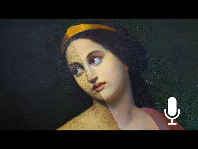 The restoration of an Emma Gaggiotti Portrait - Narrated Version