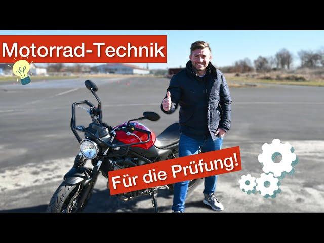 Motorrad-Technik für die Prüfung!