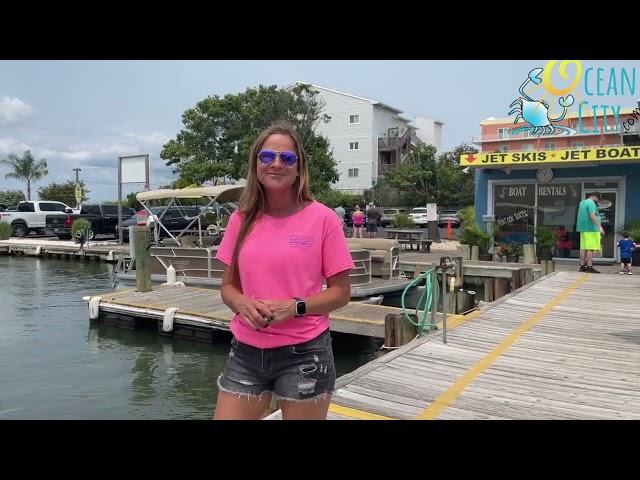 Renting a pontoon boat with Bayside Boat Rentals