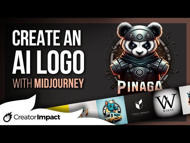 Create an AI Art Logo Design with Midjourney (AI Logo design & Inspiration)