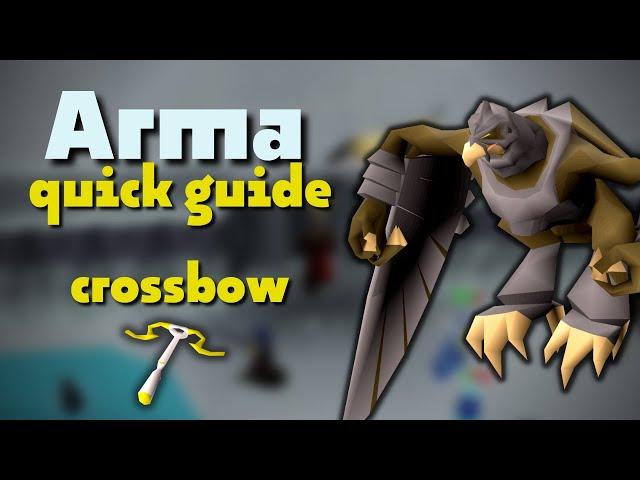 Armadyl Quick Guide - Basic Crossbow Setup | OSRS