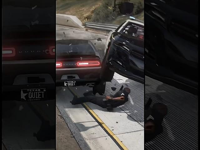 Dodge Demon 170 Completely RUNS OVER A POLICE OFFICER!!