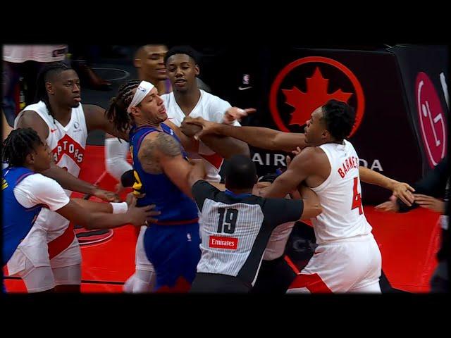 Scottie Barnes HEATED Exchange with Russell Westbrook and Aaron Gordon