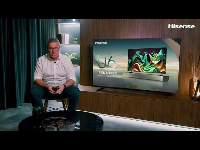 Check out Hisense U6N, the maximum value Mini LED TV