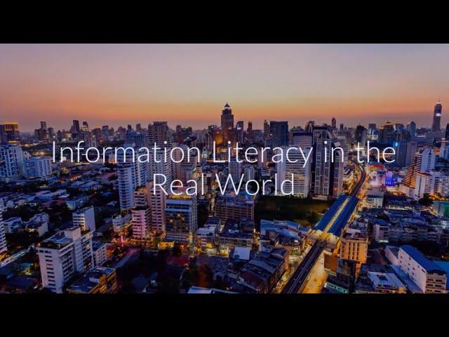 Information Literacy in the Real World