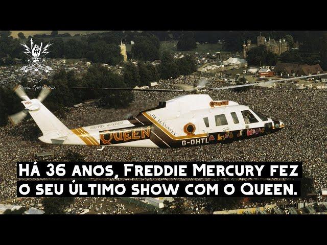 O Último Show de Freddie Mercury com o Queen (09/08/1986) *READ THE DESCRIPTION*