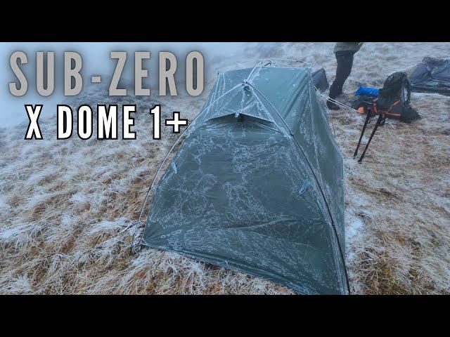 Sub Zero Lake District Winter Mountain Wild Camp in the Durston X Dome 1+ Tent