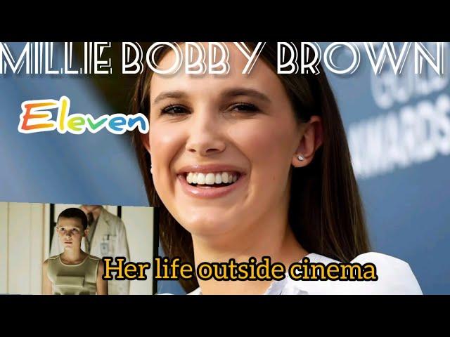 Millie Bobby Brown Eleven - her like outside cinema