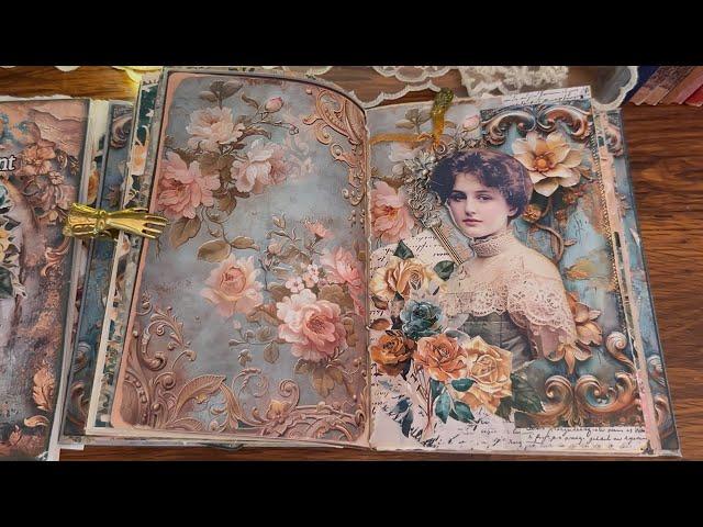 ASMR Craft Session: Create a Hidden Pocket with Any Journal Element | Atonement Reverie Theme