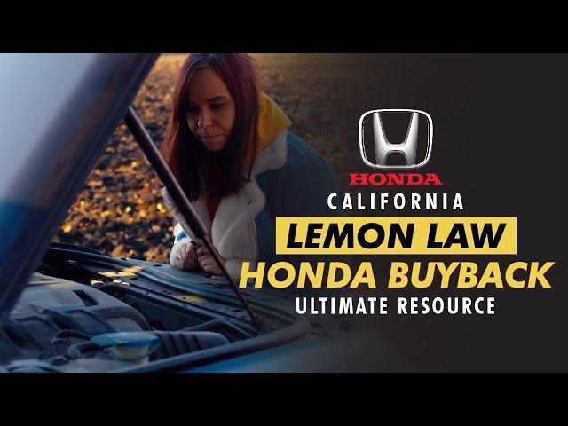 Your Ultimate Resource: Understanding the Honda Lemon Law Buyback Process
