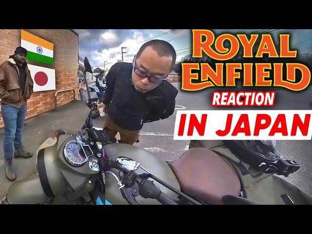 ROYAL ENFIELD reaction in JAPAN II Indian in Japan II