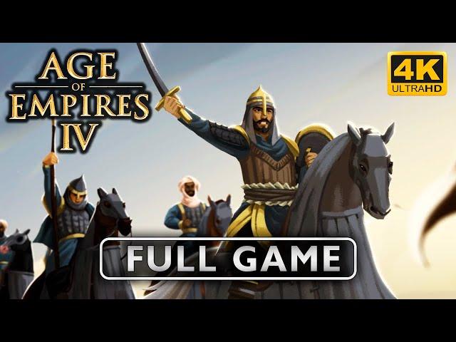 〈4K〉Age of Empires IV: The Sultans Ascend FULL GAME DLC Campaign Walkthrough No Commentary GamePlay