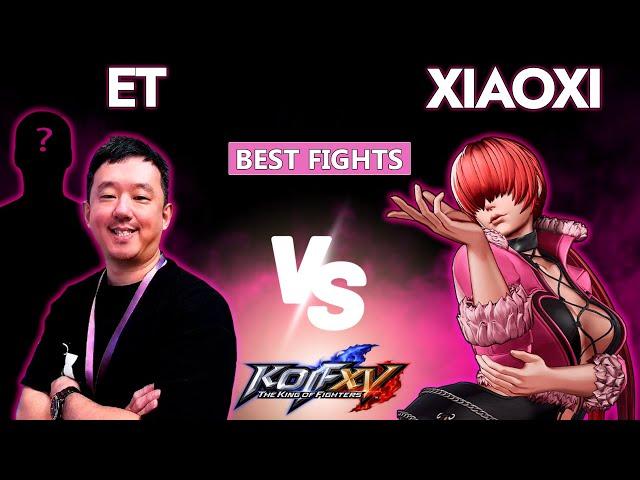 KOF XV  ET vs XIAOXI - Best Fights ET vs ️ 小C #kofxv