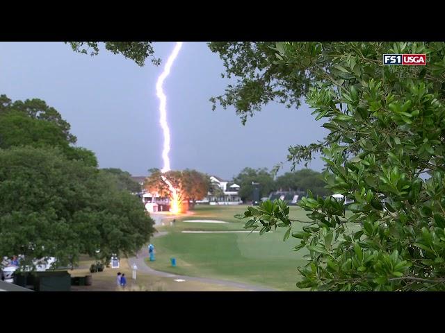 Lightning Strikes at the 2019 U.S. Women's Open