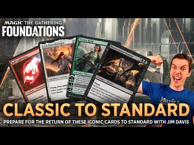 Classic to Standard with Jim Davis | Iconic Cards Have Returned to Standard!! | MTG Arena