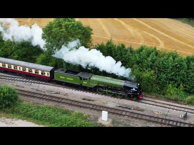 Months of practice and it all boils down to this! Ft. LNER No.60163 'Tornado' at G.C.R