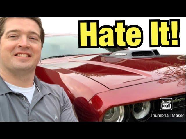Most Disappointing and HATED Thing about my Dodge Challenger RT