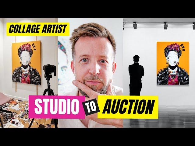 How To Make Collage | In The Studio | #art #collage