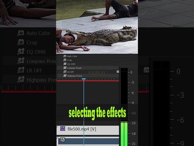 Silencing the Noise: How to Use Effects for Noise Reduction // Adobe Premiere #shorts