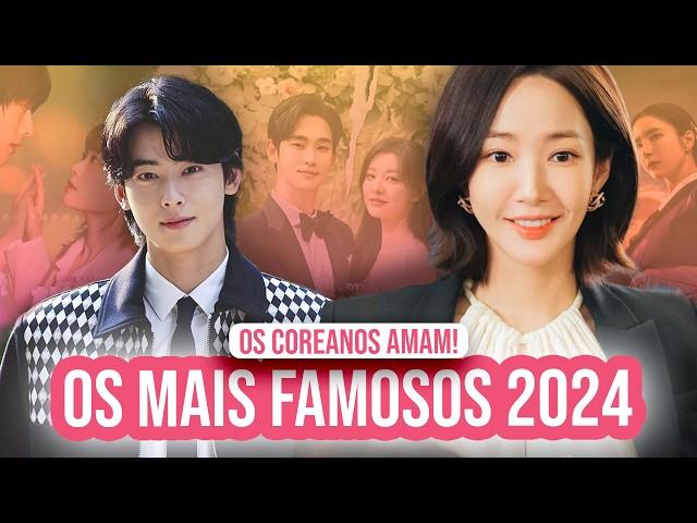 15 DORAMAS MAIS ASSISTIDOS DE 2024 *até agora*