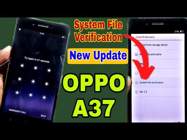 Oppo A37 Hard Reset | Pattern Unlock (Without Pc) Oppo A37 Ka Lock Kaise Tode || November 2023