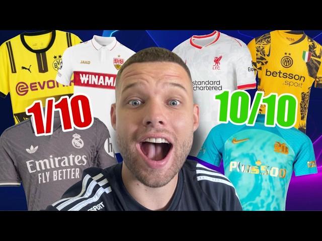 Mein CHAMPIONS LEAGUE TRIKOT RANKING 2024/25 