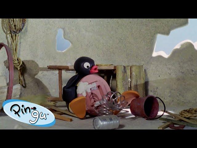 Crafting With Pingu!  | Pingu - Official Channel | Cartoons For Kids