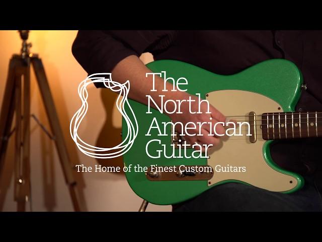 Macmull T Classic Electric Guitar, Machine Green, Played By Brian Love (Part One)