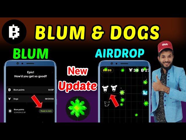 Blum & Dogs Listing Date Withdrawal  | Blum Airdrop, Dogs Airdrops  | Blum dogs New features