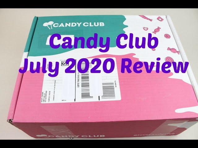 Candy Club July 2020 Unboxing + Coupon