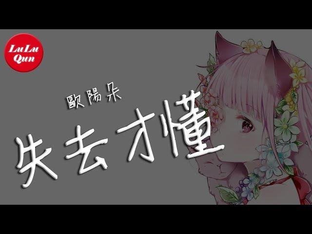 抖音《失去才懂》歐陽朵【動態歌詞Lyrics】