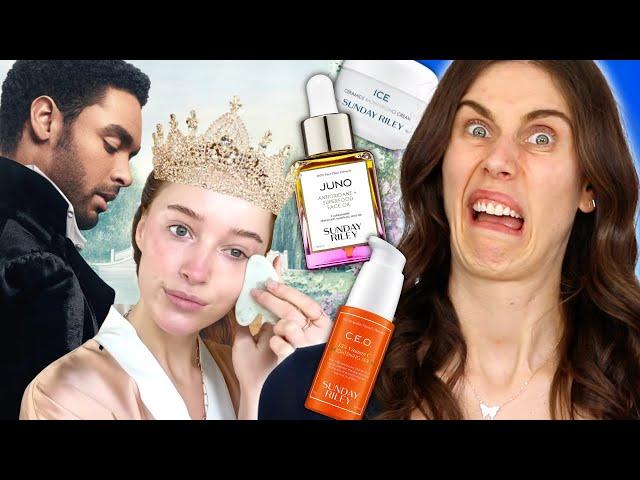 Expert Reacts To Bridgerton Beauty Routine — Phoebe Dynevor Skincare Saga