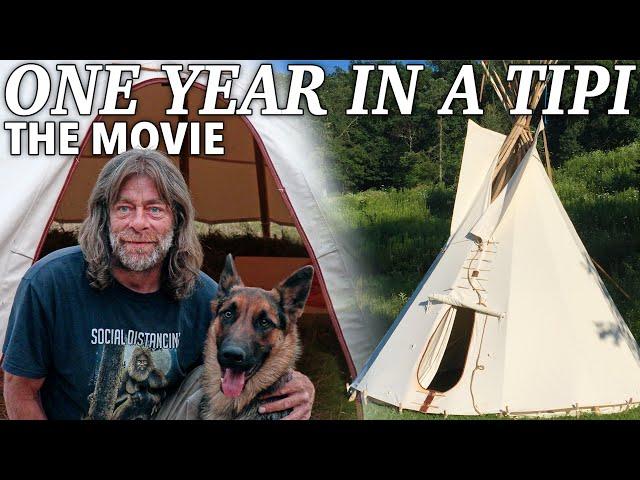 Rocky Mountain Tipi: THE MOVIE | Full Build and My Life Off Grid