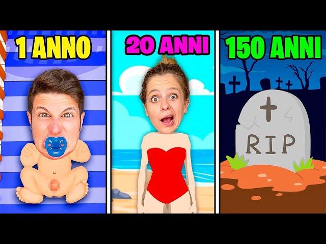 3 STORIE DI MATTIZ su 100 ANNI DI VITA IN UN GIORNO! 100 Years Life Simulator