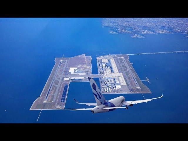 Miraculous $20 Billion Floating Airport | Floating airport in japan is now SINKING