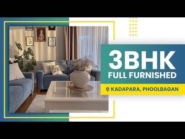 1260 sq ft 3 BHK fully furnished flat at Kadapara | Near Phoolbagan Crossing | Watta Place