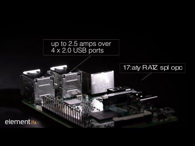 Raspberry Pi 3 Component Summary