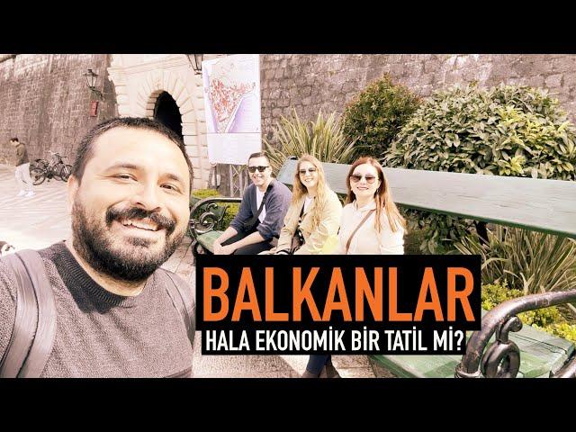 Vizesiz Balkanlar 2023 VLOG | Kotor ve Budva gezisi