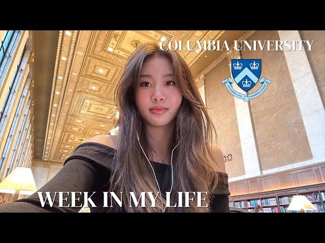 week in my life as a freshman at columbia university | exploring nyc, living alone