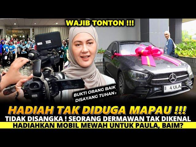 TIDAK DISANGKA ! SEORANG DERMAWAN TAK DI KENAL HADIAHKAN MOBIL MEWAH UNTUK PAULA VERHOUVEN