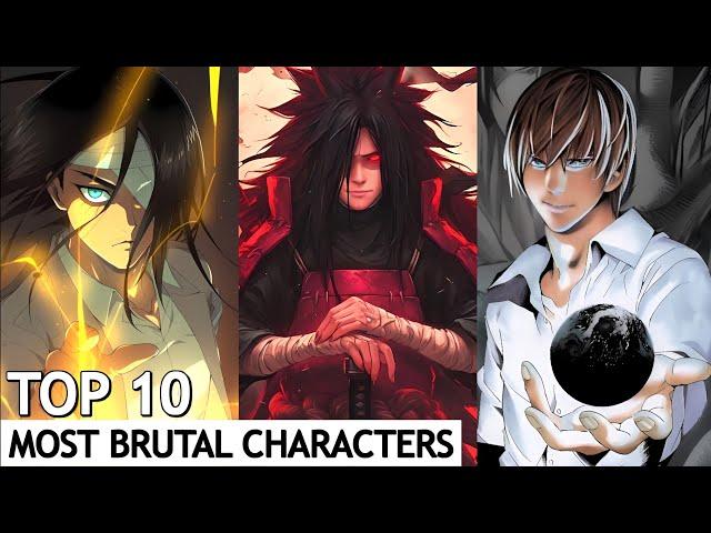 Top 10 Most Brutal Anime Characters | AnimeVerse