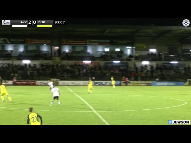 Ayr United v Greenock Morton