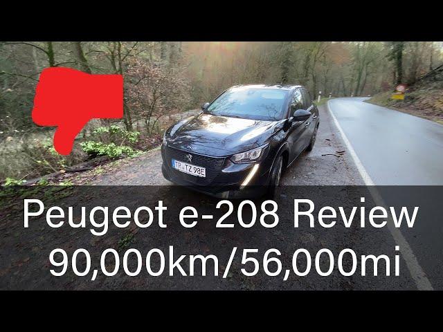 Peugeot e-208 (2020) long-term review 90,000km/56,000mi [Reliability, Problems, Breakdowns, Battery]