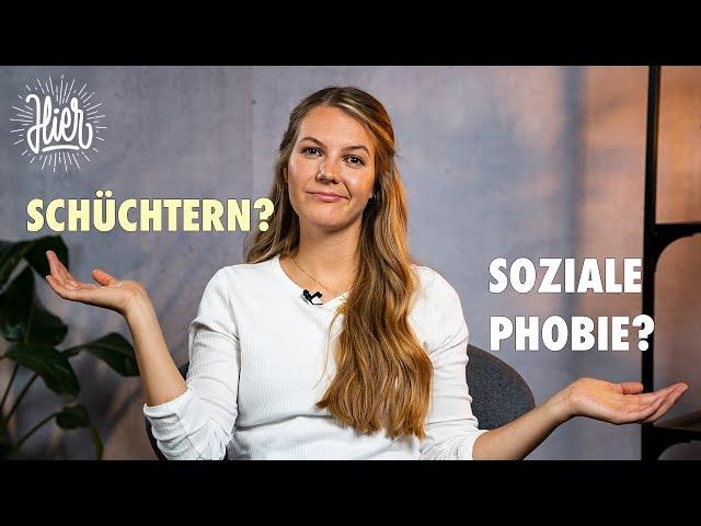 Schüchternheit vs Sozialphobie | Lass uns reden | #72