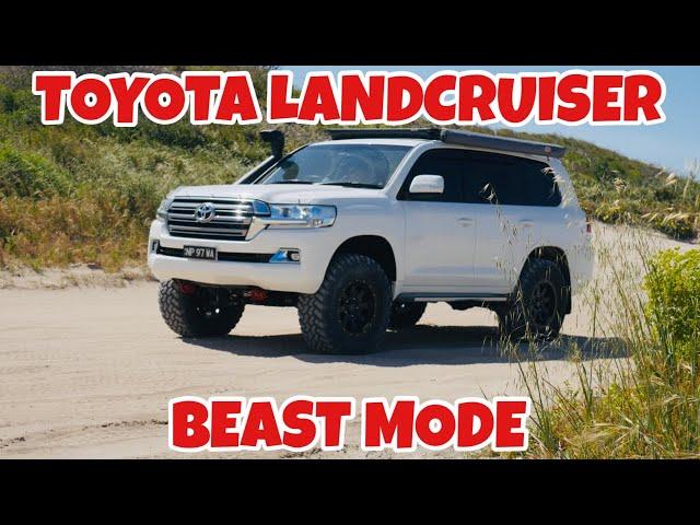 I FITTED 35s AND KING SUSPENSION TO THE TOYOTA LANDCRUISER | 2021 LC 200 SERIES BUILD EP 6