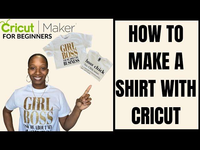 (EASIEST) CRICUT IRON-ON SHIRT TUTORIAL *FOR BEGINNERS*