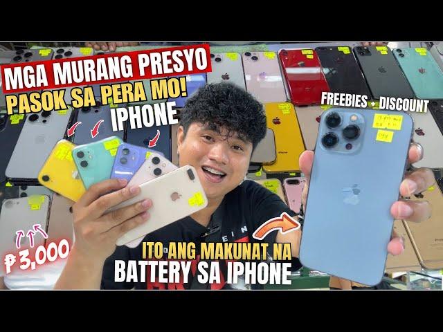 Makakabili KA rin pala Dito ng Mababang Presyo at Legit iPhone - ito na ata ang Pasok sa Budget Mo!